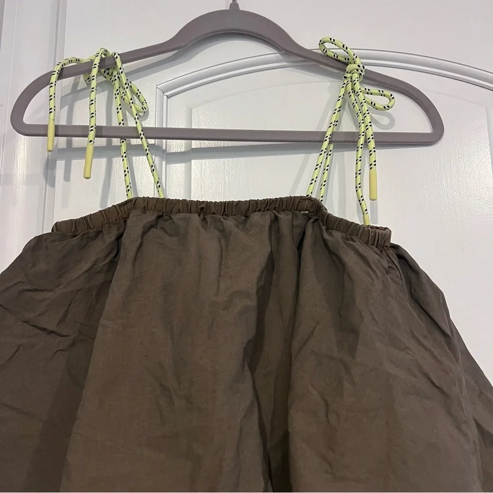 Free People FP Movement Warm Down One Piece Brown XS NWOT - Picture 6 of 7